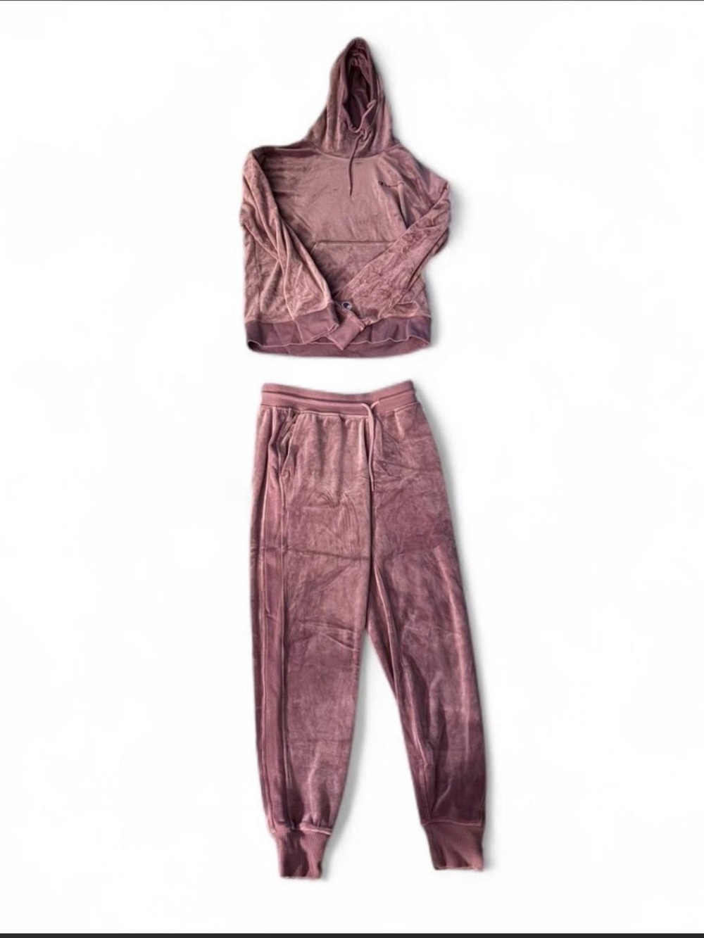 Velour Hoodie & Jogger Set